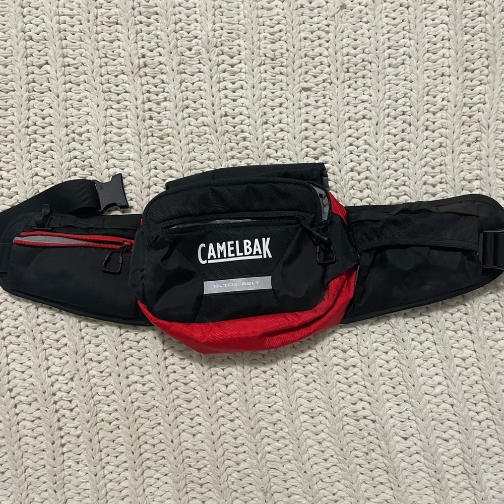 CamelBak hip pack.